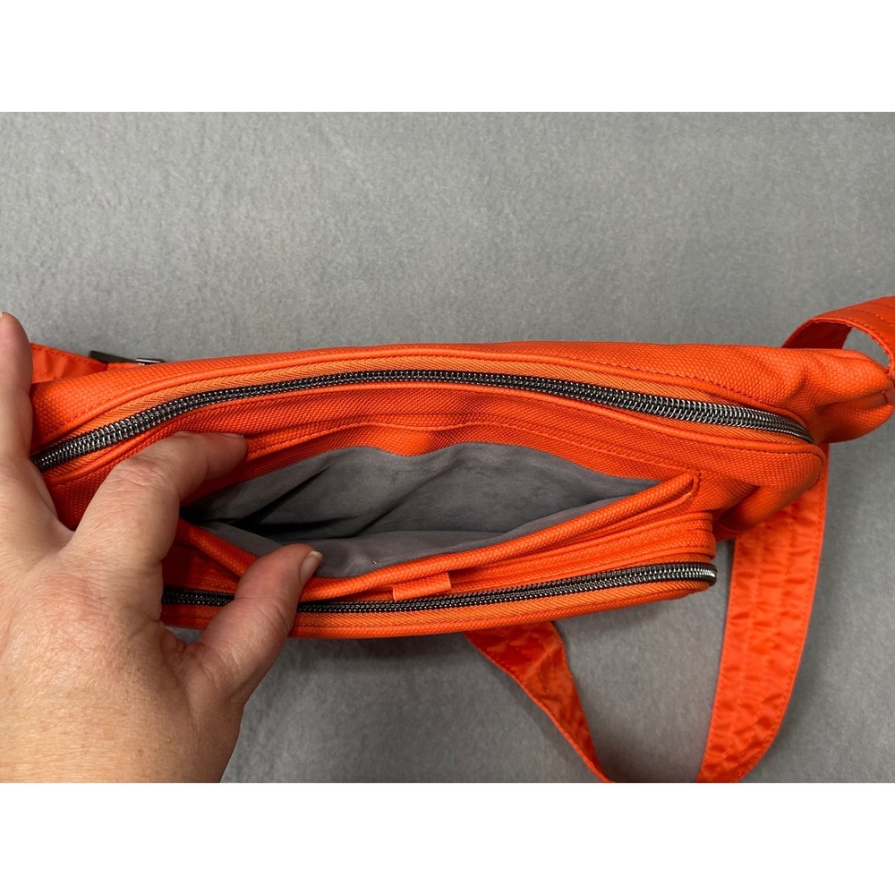 Lug Hitch Crossbody Belt Bag Orange Fanny Pack Adjustable Strap New With Tags - Picture 7 of 11